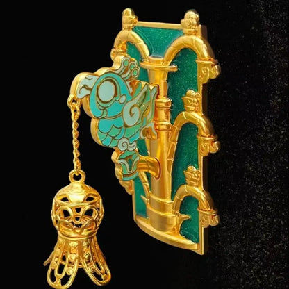 Sanxingdui Blessing-Illuminated Refrigerator Magnet from The Sanxingdui Museum-LuckyCharms.Shop