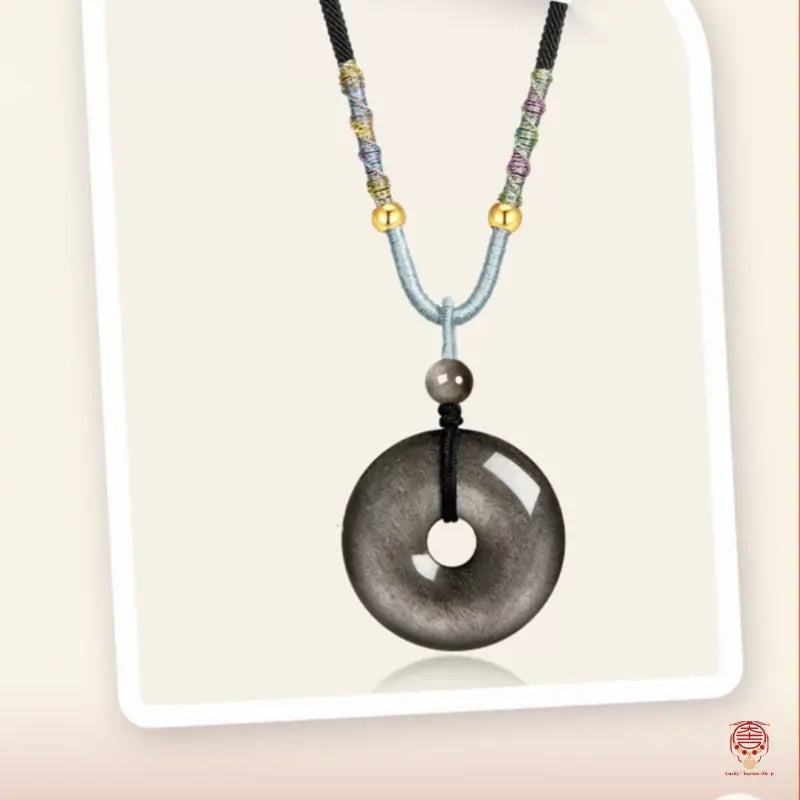 Couples Mount Putuo Blessed Crystal Peace Buckle Pendant - Shared Balance Talisman