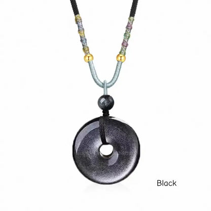 Couples Mount Putuo Blessed Crystal Peace Buckle Pendant - Shared Balance Talisman