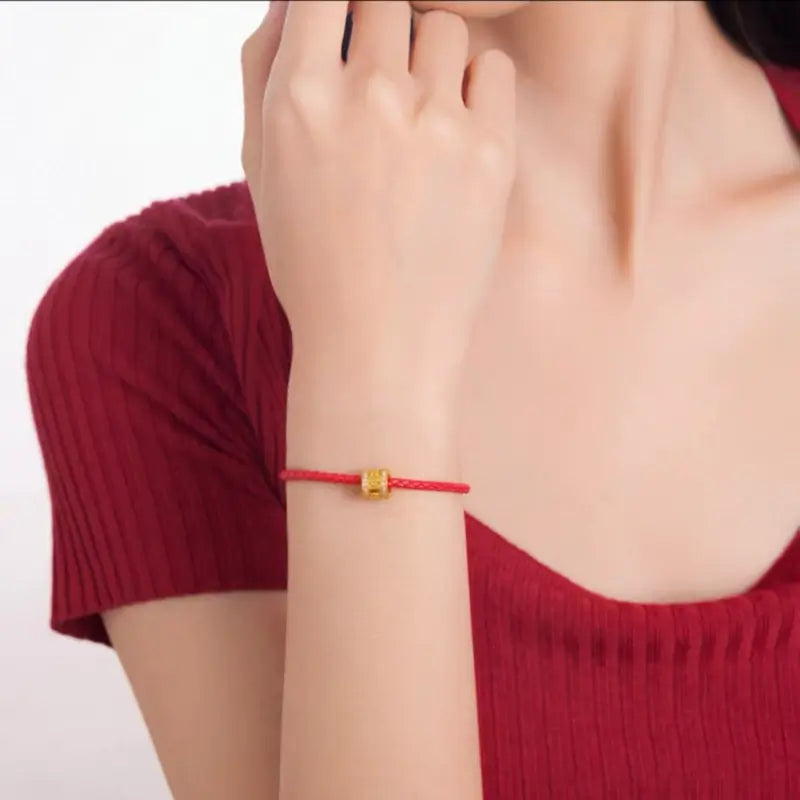 18Kゴールドメッキ 六音節マントラエナメル ルルトンビーズ | ブレスレット/ネックレス用DIYチャーム、真鍮ベース