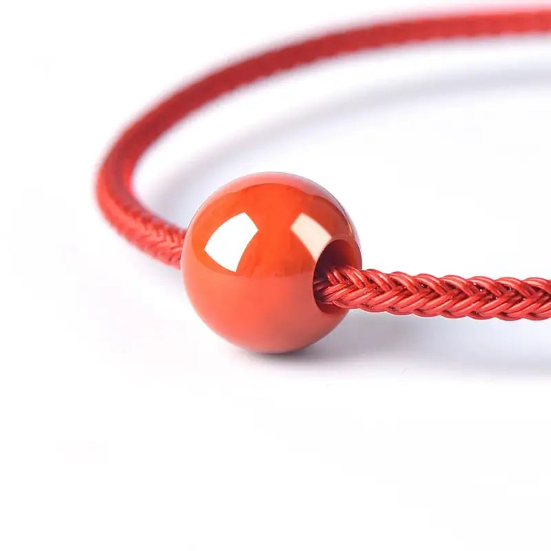 South Red Agate Fortune-Turning Beads, Bring Luck, Ward Off Evil | DIY Jewelry Accessory-LuckyCharms.Shop