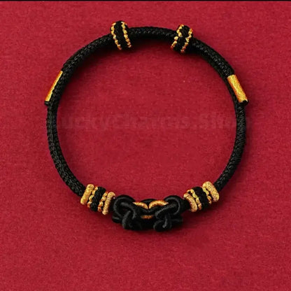 Wutai Mountain Blessing Auspicious Knot Multi-Color Lucky Braided Bracelet-LuckyCharms.Shop