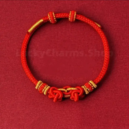 Wutai Mountain Blessing Auspicious Knot Multi-Color Lucky Braided Bracelet-LuckyCharms.Shop