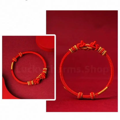 Wutai Mountain Blessing Auspicious Knot Multi-Color Lucky Braided Bracelet-LuckyCharms.Shop