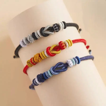 "Never Part" Knot DIY Couple Lucky Bracelets S1| Anniversary Valentine's Day Gift-LuckyCharms.Shop