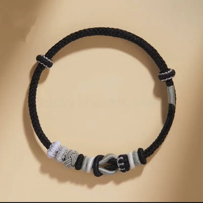 "Never Part" Knot DIY Couple Lucky Bracelets S1| Anniversary Valentine's Day Gift-LuckyCharms.Shop