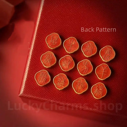 Chinese Zodiac Lucky Health Beads Handmade Braided Rope Blessing Bracelet Jewelry-LuckyCharms.hop