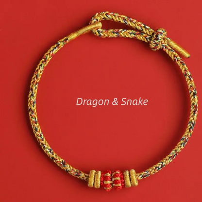 Mount Putuo Blessed DIY-friendly Zodiac Guardian Braided Bracelet-LuckyCharms.Shop