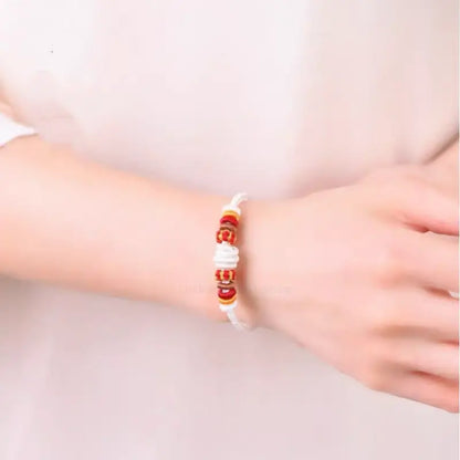 Wutai Mountain Blessed Three-Knot Chinese Zodiac Guardian Bracelet | Adjustable Red String Luck Bracelet for Zodiac Natives-LuckyCharms.Shop