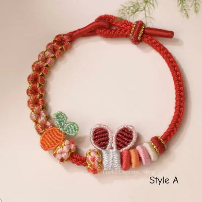 Bunny Ears Artisan DIY Cord Bracelet - 3mm Modular Cotton Hand Strand