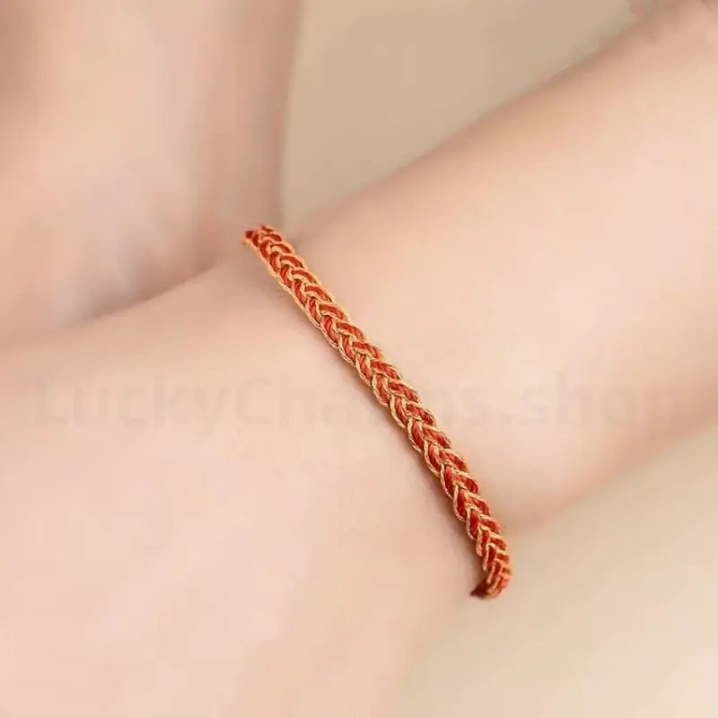 Snake-textured Five Colorful Braided Hand Rope Bracelet Luck Wisdom-LuckyCharms.Shop