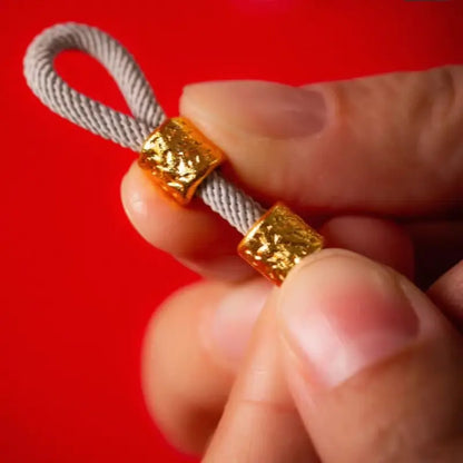 National Library of China Five Elements Good Fortune Hand-Woven Bracelet | Cultural & Lucky Jewelry