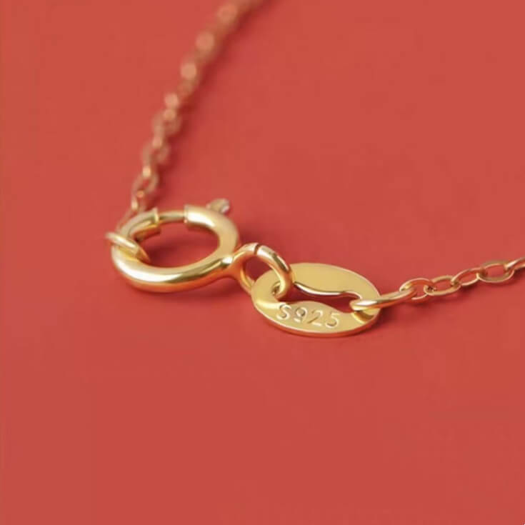 LuckyCharms Cinnabar Fortune-Turning Beads Pendant Necklace