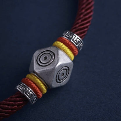 LuckyCharms Guardian Buddhas Seed Syllables Red Bracelet