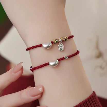 LuckyCharms Love Bean Love & Luck Handmade Rope Bracelet