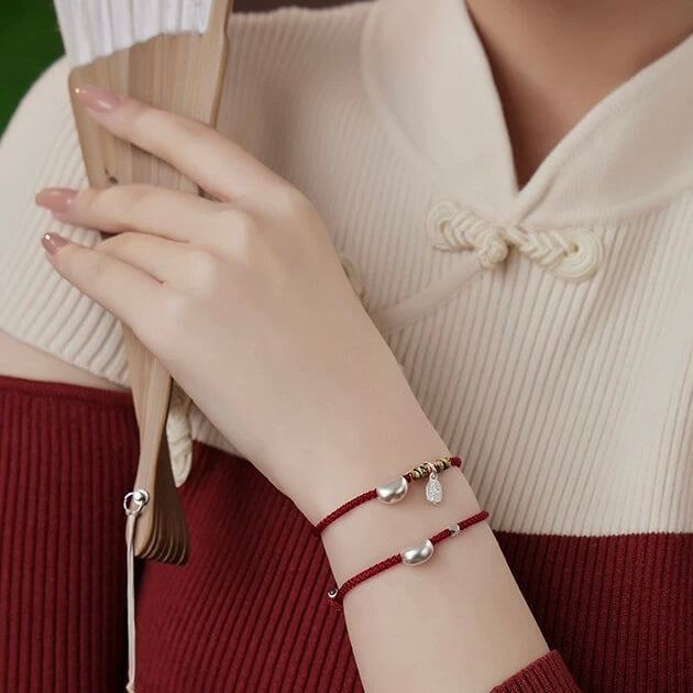 LuckyCharms Love Bean Love & Luck Handmade Rope Bracelet