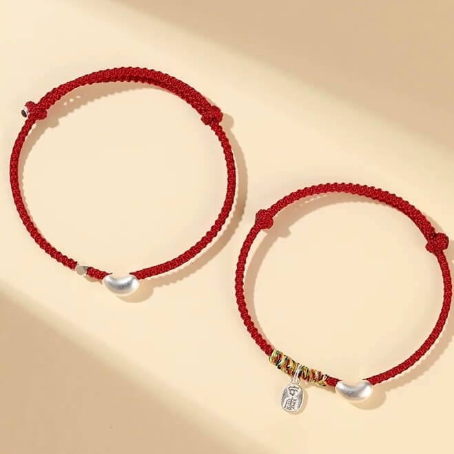 LuckyCharms Love Bean Love & Luck Handmade Rope Bracelet