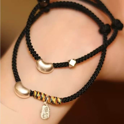 LuckyCharms Love Bean Love & Luck Handmade Rope Bracelet