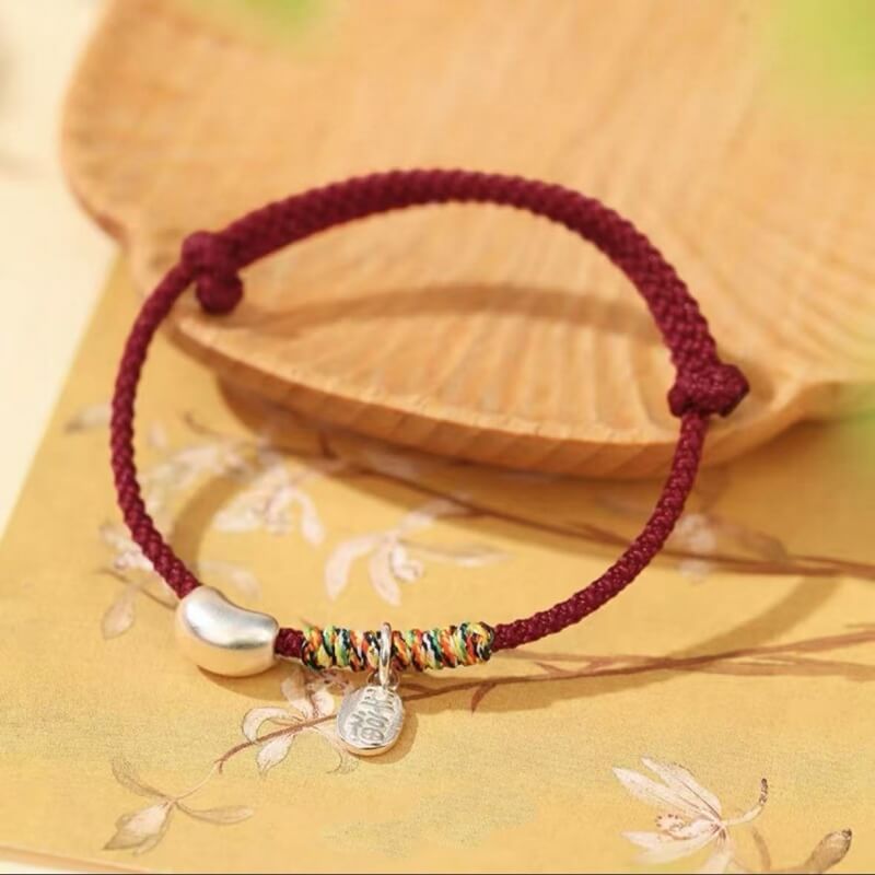 LuckyCharms Love Bean Love & Luck Handmade Rope Bracelet