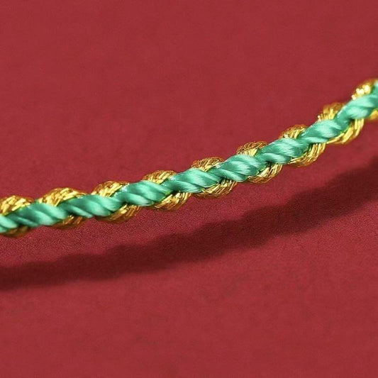 LuckyCharms Chinese Zodiac Protection Blessing Braided Rope Bracelet