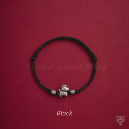 The Galloping Fortune - 2026 Certified Pure 999 Sterling Silver "Immediate Wealth" Horse & Coin Talisman Braided Bracelet
