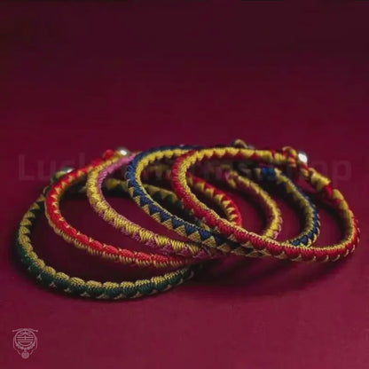 The Sovereign Weave - Signature Heritage 4.5mm Rhombus Diamond Knit & High-Polish Silver Bead Harmony Talisman Bracelet